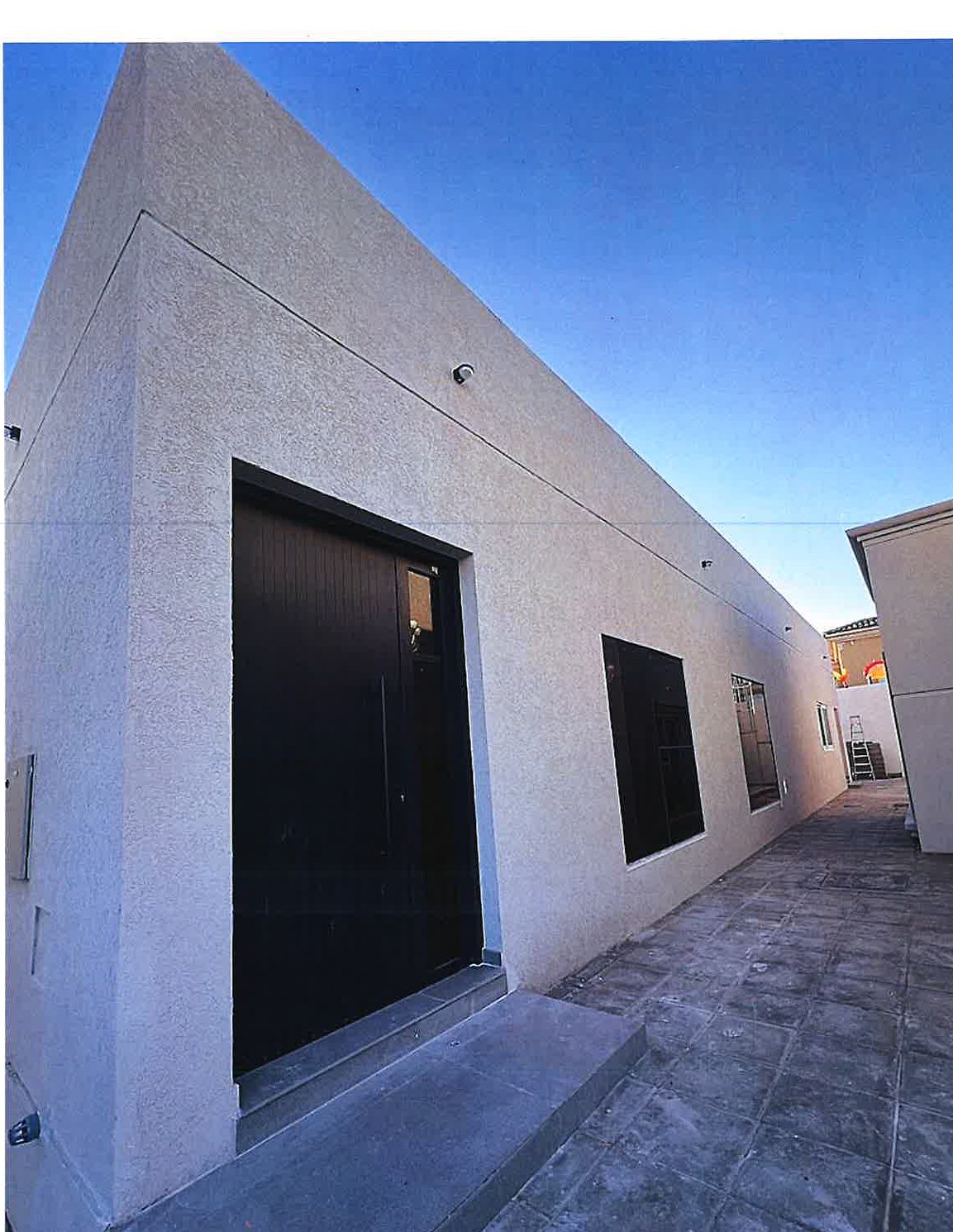 Finished private villa annex exterior in Al Barsha South, Dubai